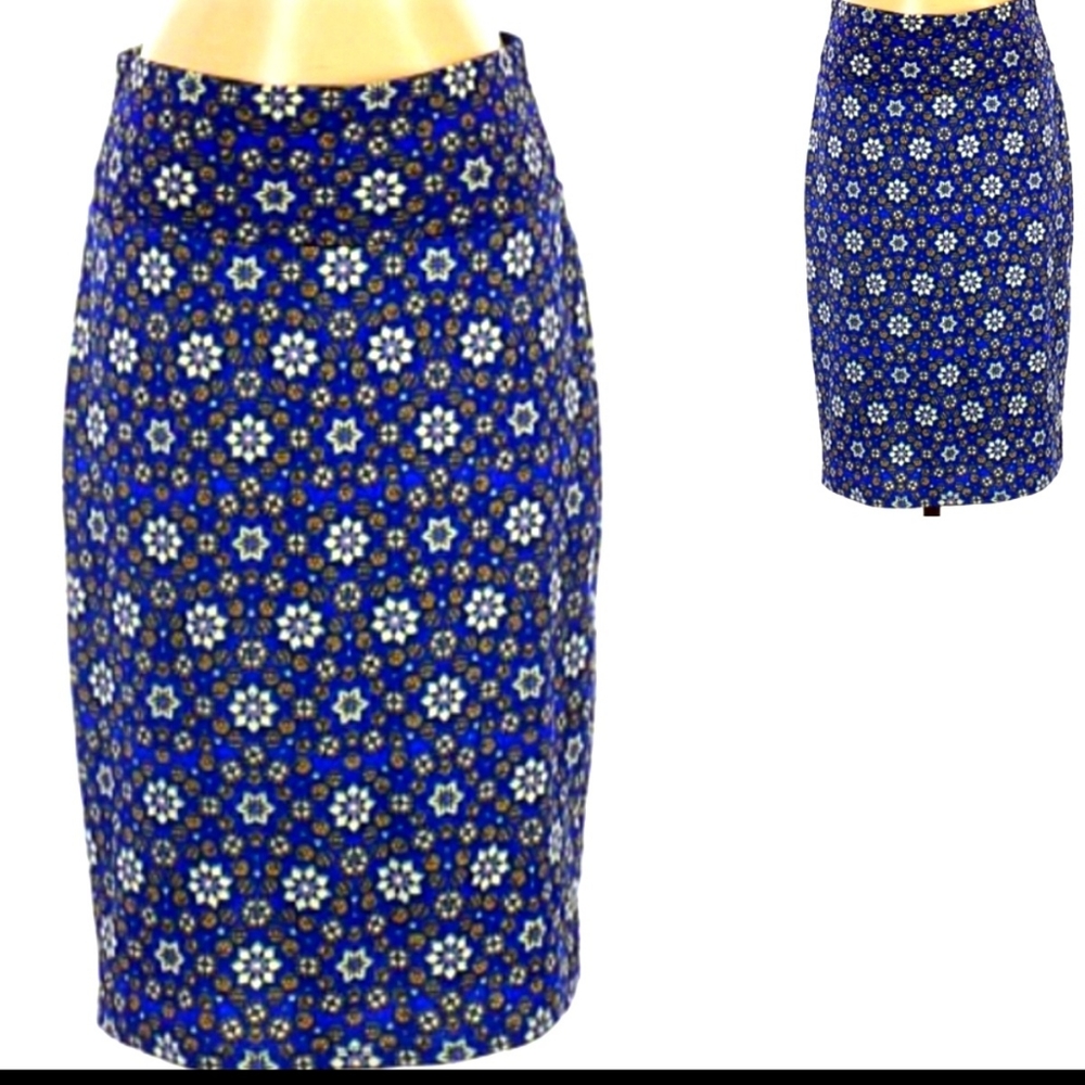 Lularoe Skirt Size Large Cassie Pencil Midi NWT - Picture 2 of 10